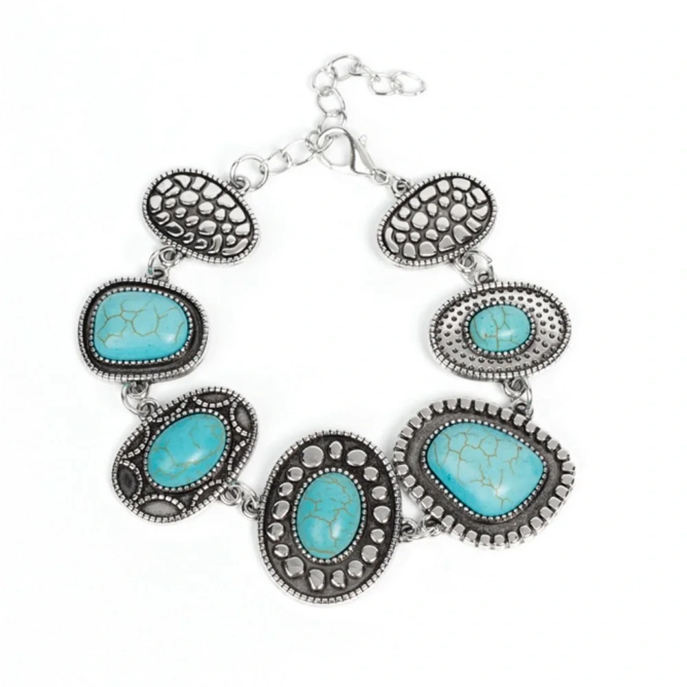 ❤️‍🔥5/$25❤️‍🔥 Taos Trendsetter Blue Bracelet - Picture 2 of 2